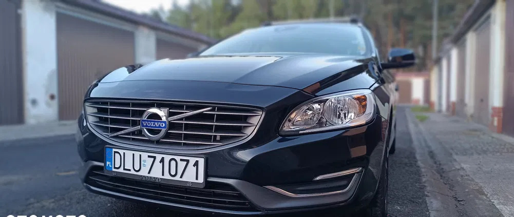 dolnośląskie Volvo V60 cena 48000 przebieg: 219000, rok produkcji 2014 z Lubin